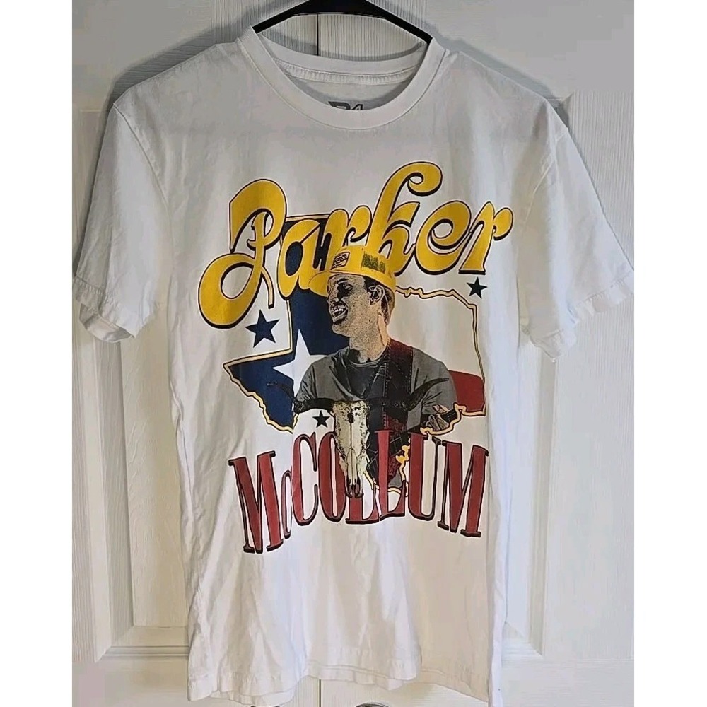 Parker McCollum T Shirt Country Music Tour Band Texas Cowboy - Picture 1 of 4
